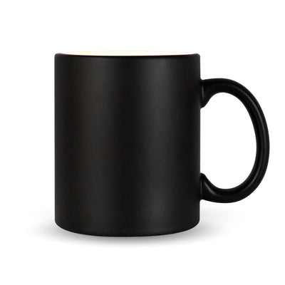 Black magic mug for sublimation 11 oz