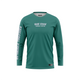 HOT FISH BARRACUDA - Men’s Long Sleeve Fishing Shirt – UPF Protection - Green - front
