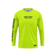 HOT FISH EEL - Men’s Long Sleeve Fishing Shirt – UPF Protection - Yellow - front