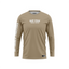HOT FISH GROUPER - Men’s Long Sleeve Fishing Shirt – UPF Protection - Beige - front