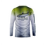 HOT FISH MANGROVE - Men’s Long Sleeve Fishing Shirt – UPF Protection - Green - back