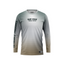 HOT FISH PIRANHA - Men’s Long Sleeve Fishing Shirt – UPF Protection - Gray - front