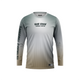 HOT FISH PIRANHA - Men’s Long Sleeve Fishing Shirt – UPF Protection - Gray - front