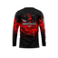 HOT FISH SHEEPHEAD - Men’s Long Sleeve Fishing Shirt – UPF Protection - Black - back