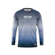 HOT FISH TARPON - Men’s Long Sleeve Fishing Shirt – UPF Protection - Blue - front
