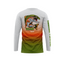 HOT FISH TROUT - Men’s Long Sleeve Fishing Shirt – UPF Protection - Multicolor - back