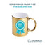 Gold mirror mugs for sublimation 11 oz
