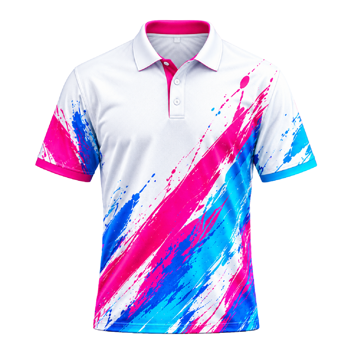 custom sublimation polo front – Artcify Miami