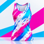 Custom sublimation tank top - lifestyle