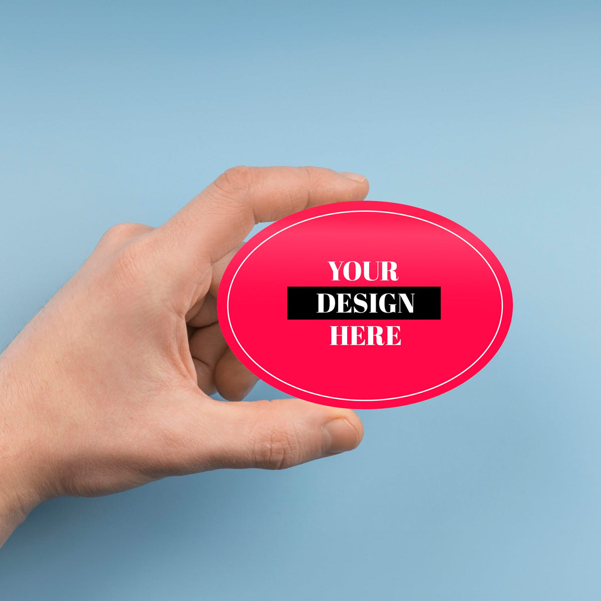 Oval Stickers