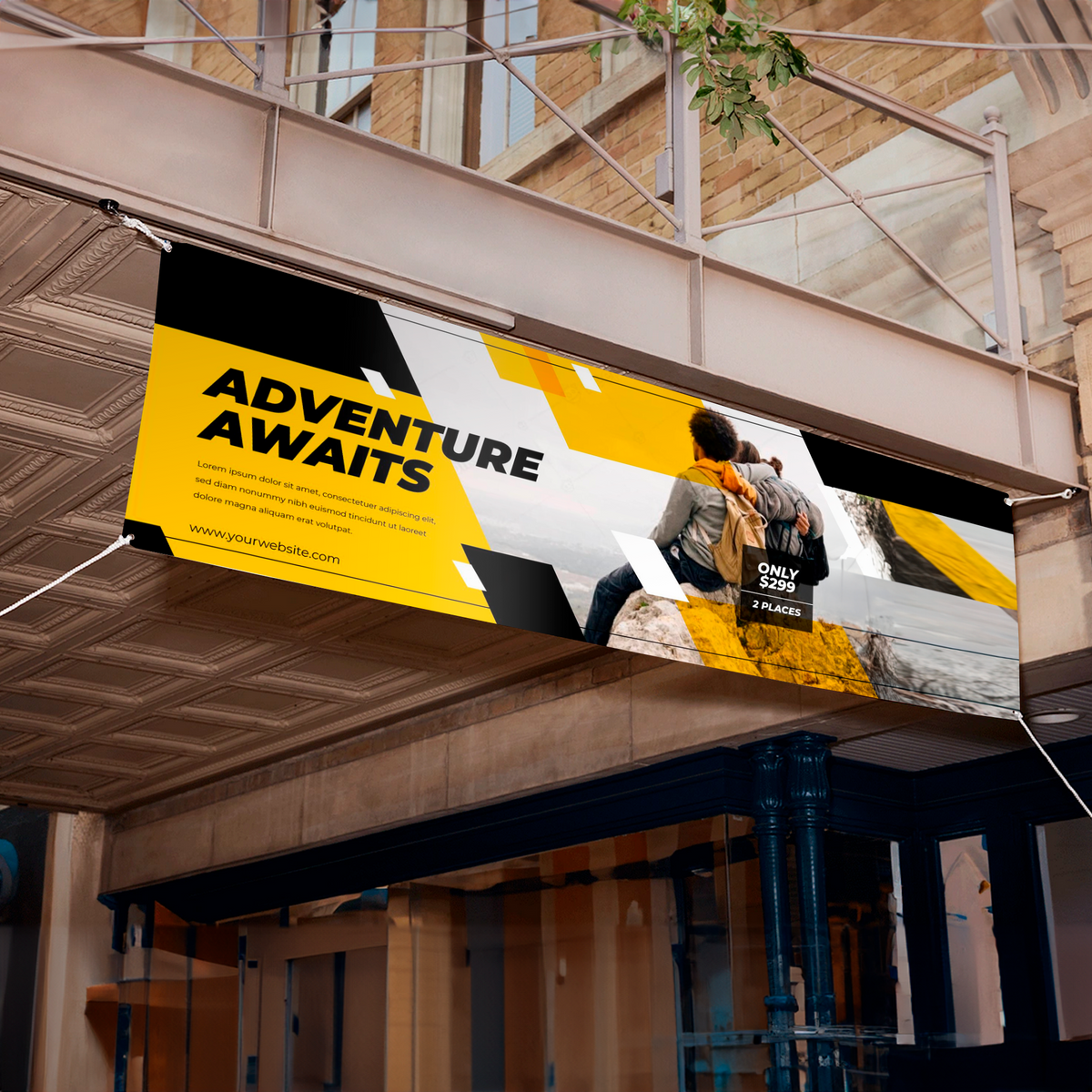 Mesh Banners